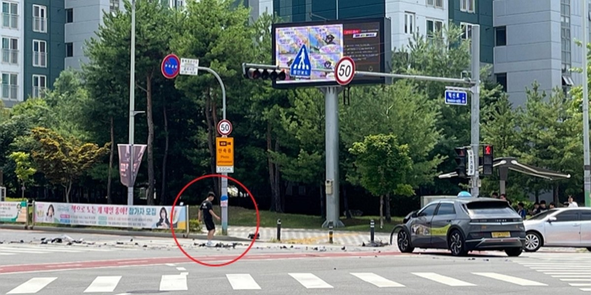 "8차선 교통사고 발생하자 맨몸으로 사고 수습 다하고 사라진 대학생을...